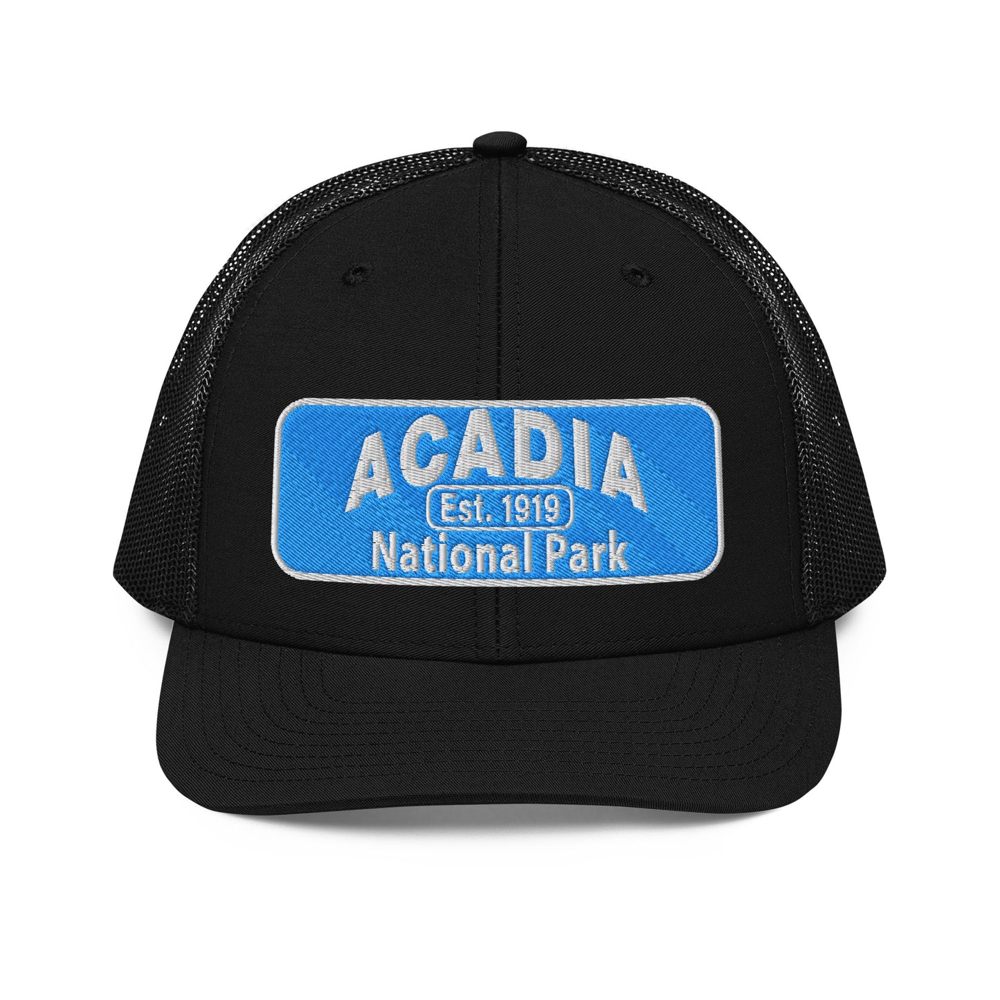 Acadia National Park Hat 112 BlackFront