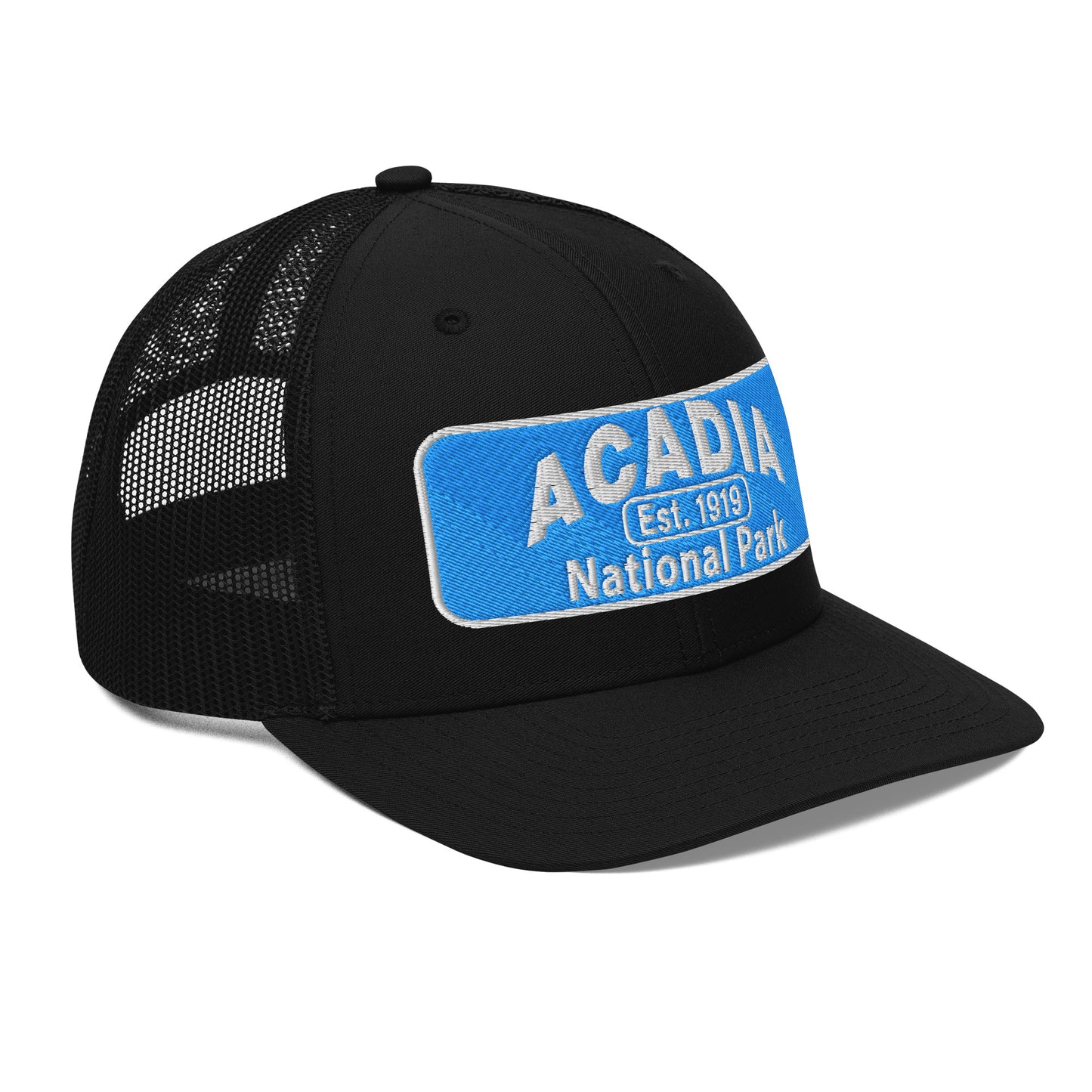 Acadia National Park Hat 112 Black Side