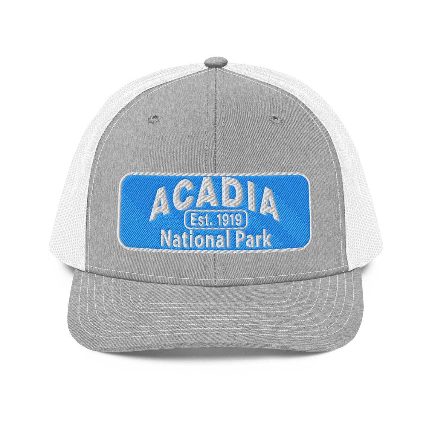 Acadia National Park Hat 112 Heather/White Front