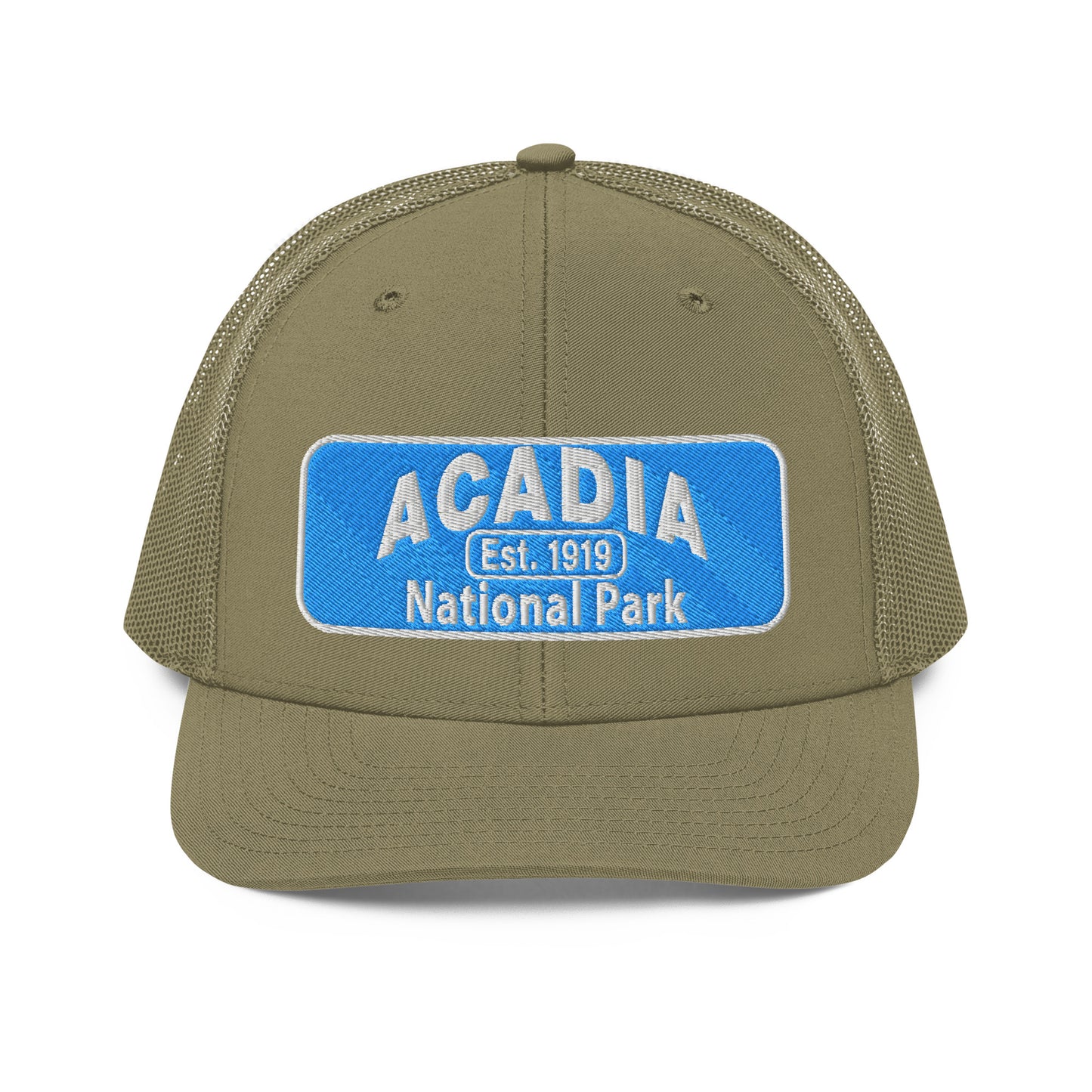 Acadia National Park Hat 112 Loden Front