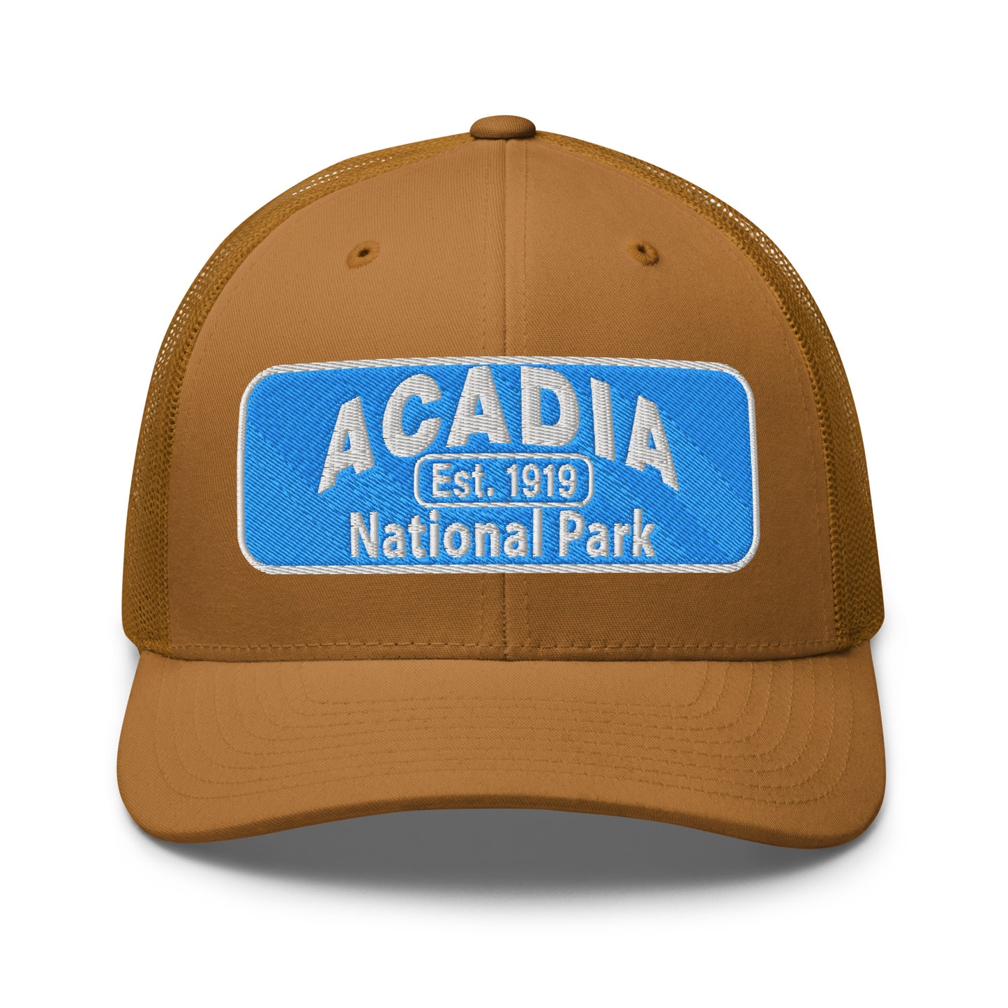 Acadia National Park Hat Caramel Front