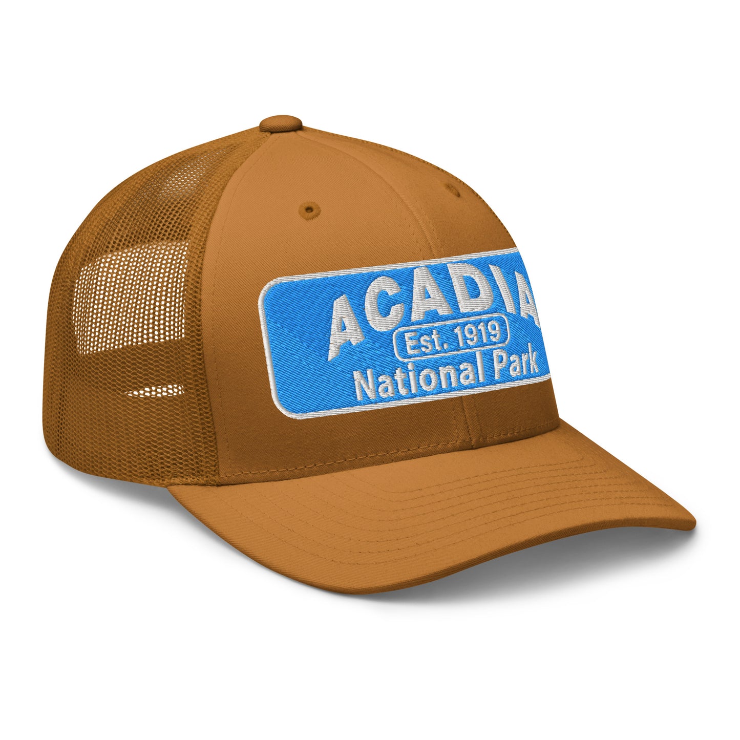 Acadia National Park Hat Caramel Side