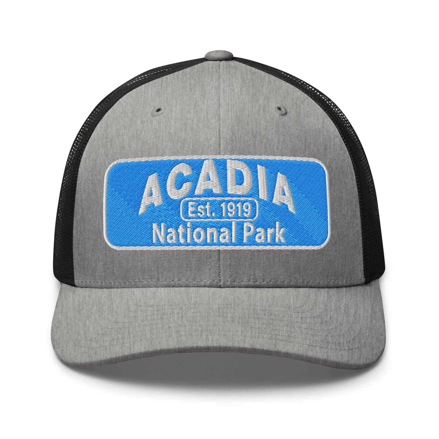Acadia National Park Hat Grey/Black Front