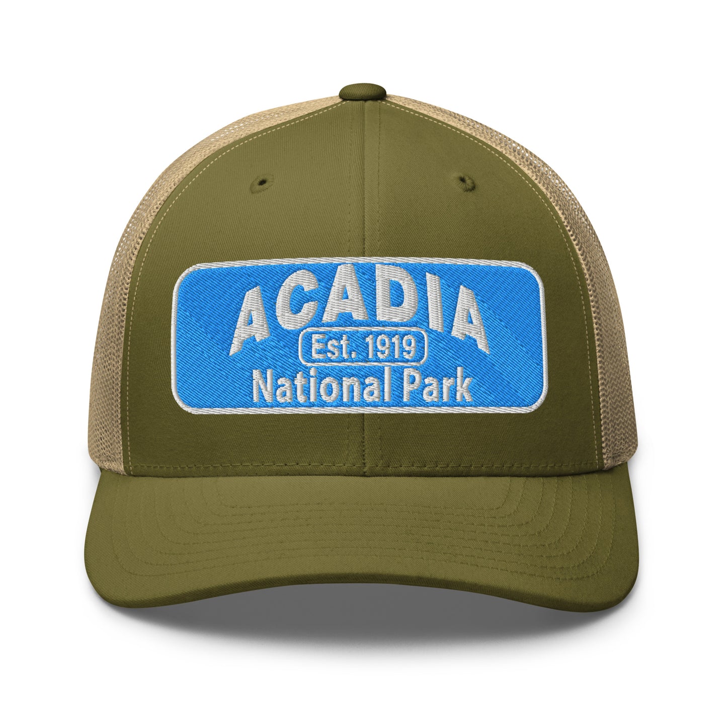 Acadia National Park Hat Moss Front