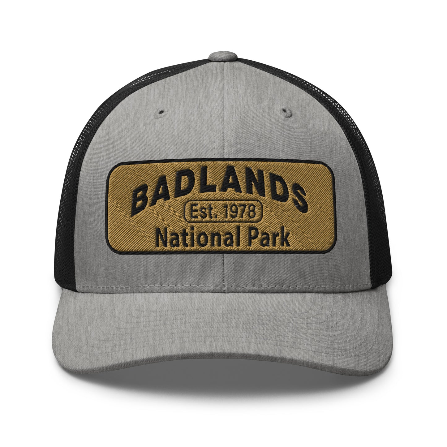 Badlands National Park Hat Yupoong 6606 Gray/Black