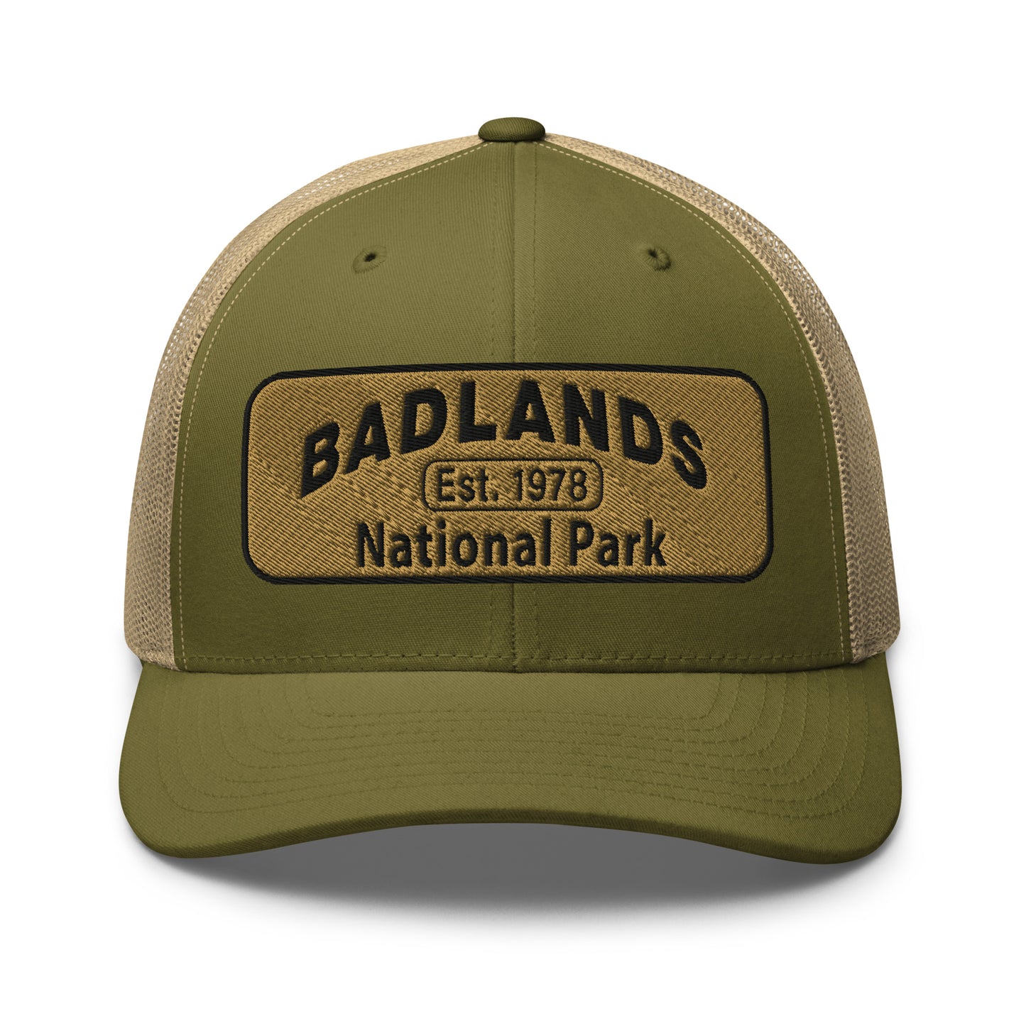 Badlands National Park Hat Yupoong 6606 Moss Green