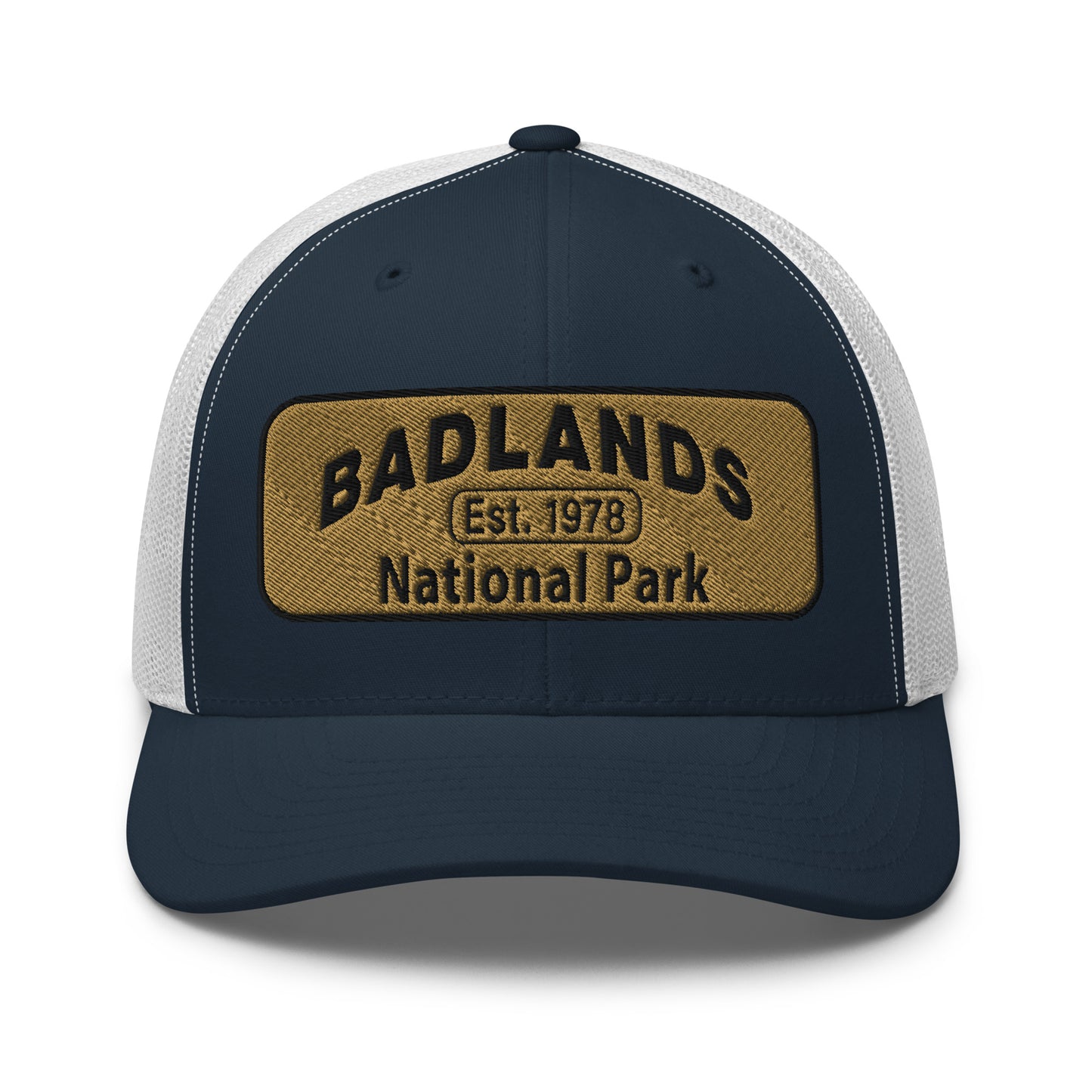 Badlands National Park Hat Yupoong 6606 Navy/White