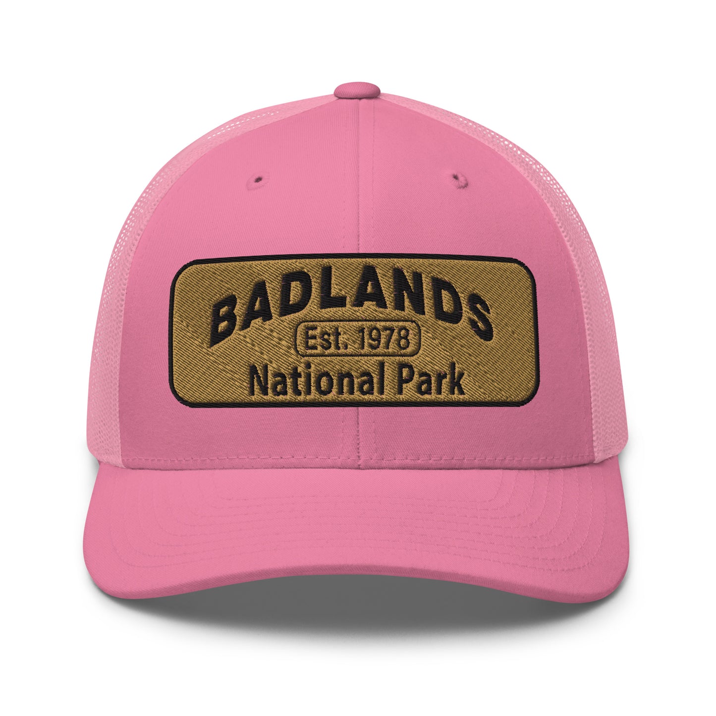 Badlands National Park Hat Yupoong 6606 Pink