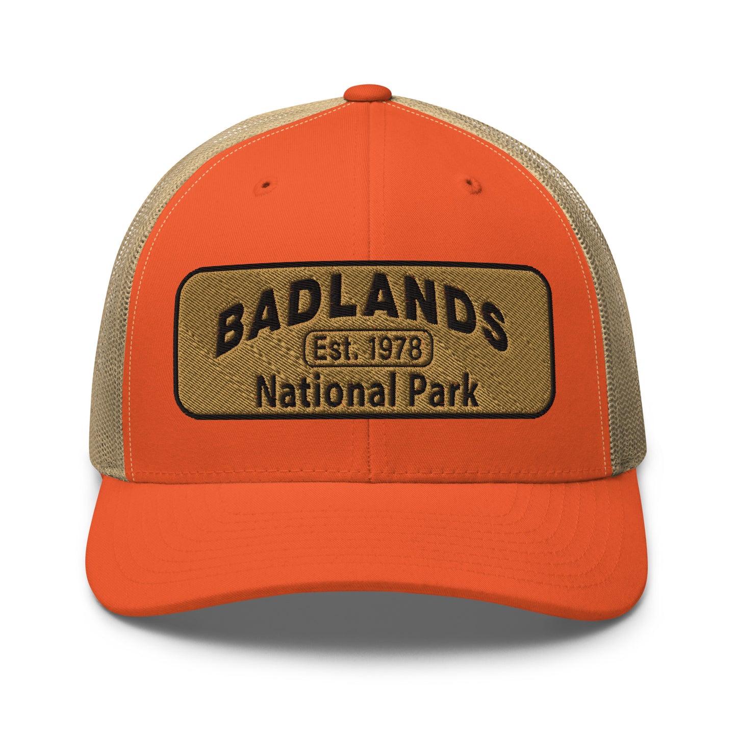Badlands National Park Hat Yupoong 6606 Orange