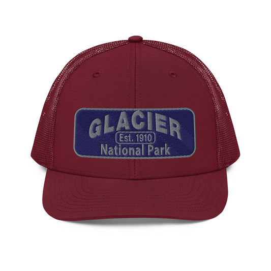 Glacier National Park Hat 112 Cardinal Front