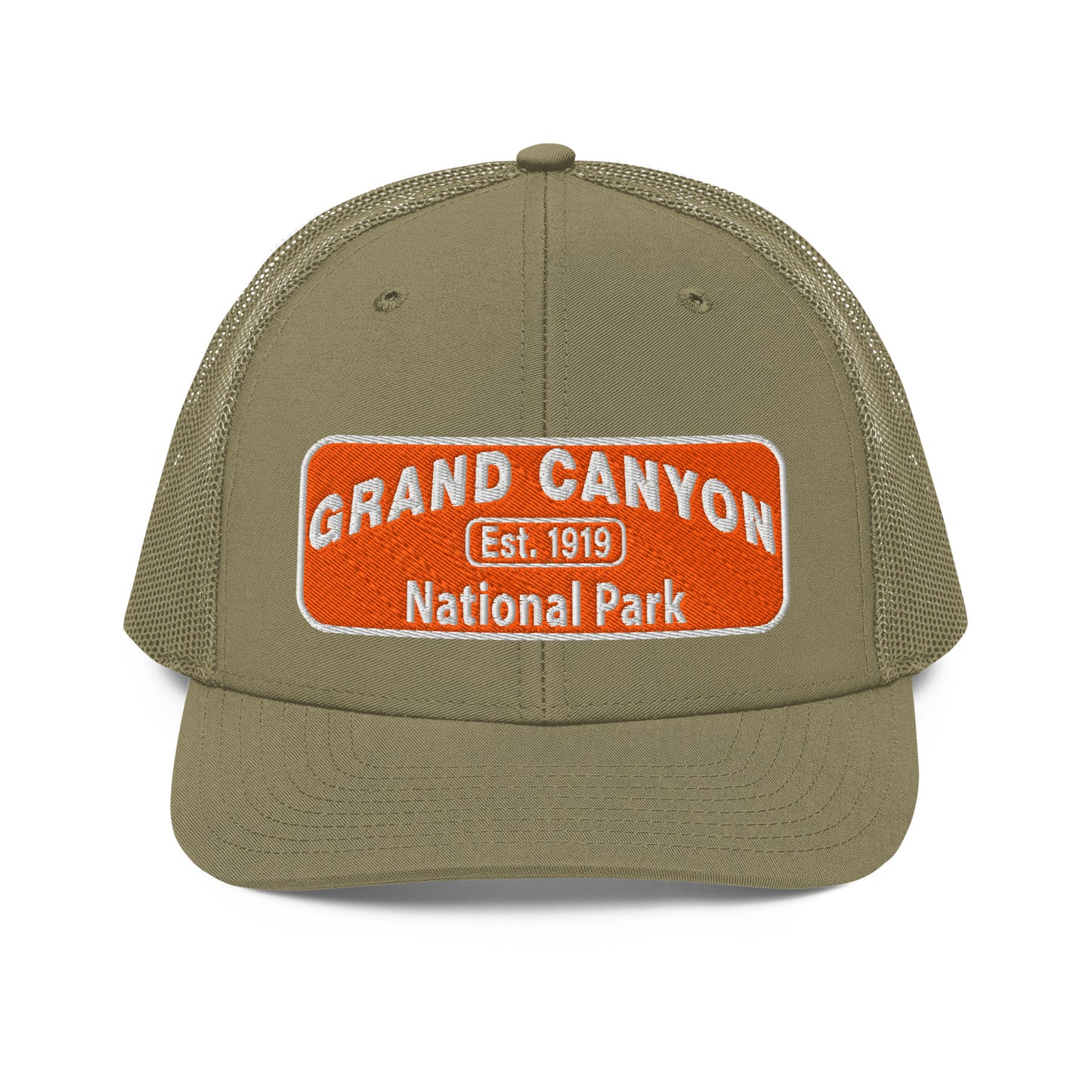 Grand Canyon National Park Logo Hat 112 Loden Front