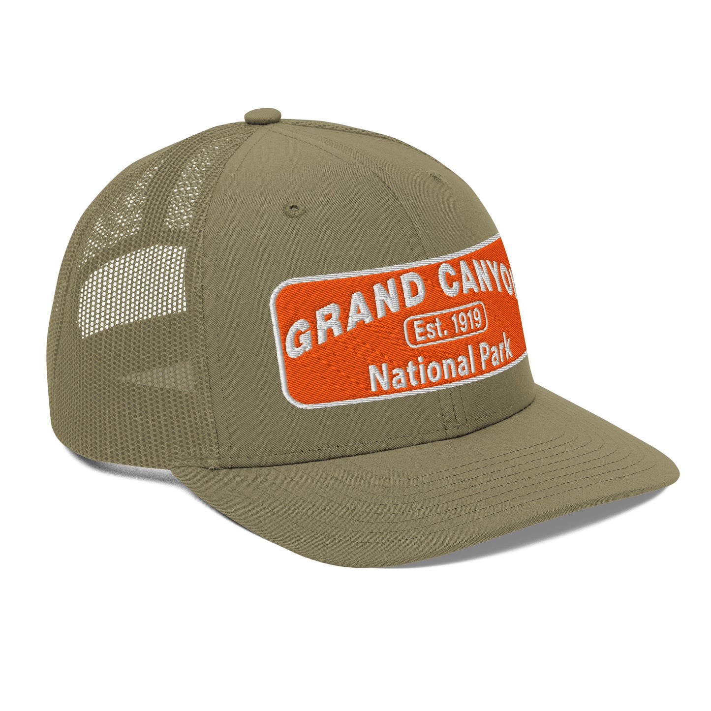 Grand Canyon National Park Logo Hat 112 Loden Side