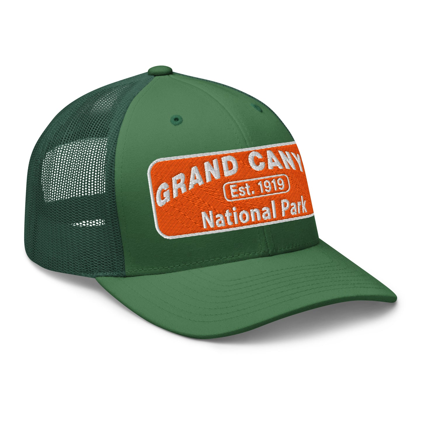 Grand Canyon National Park Hat 6606 Charcoal/Black SIde