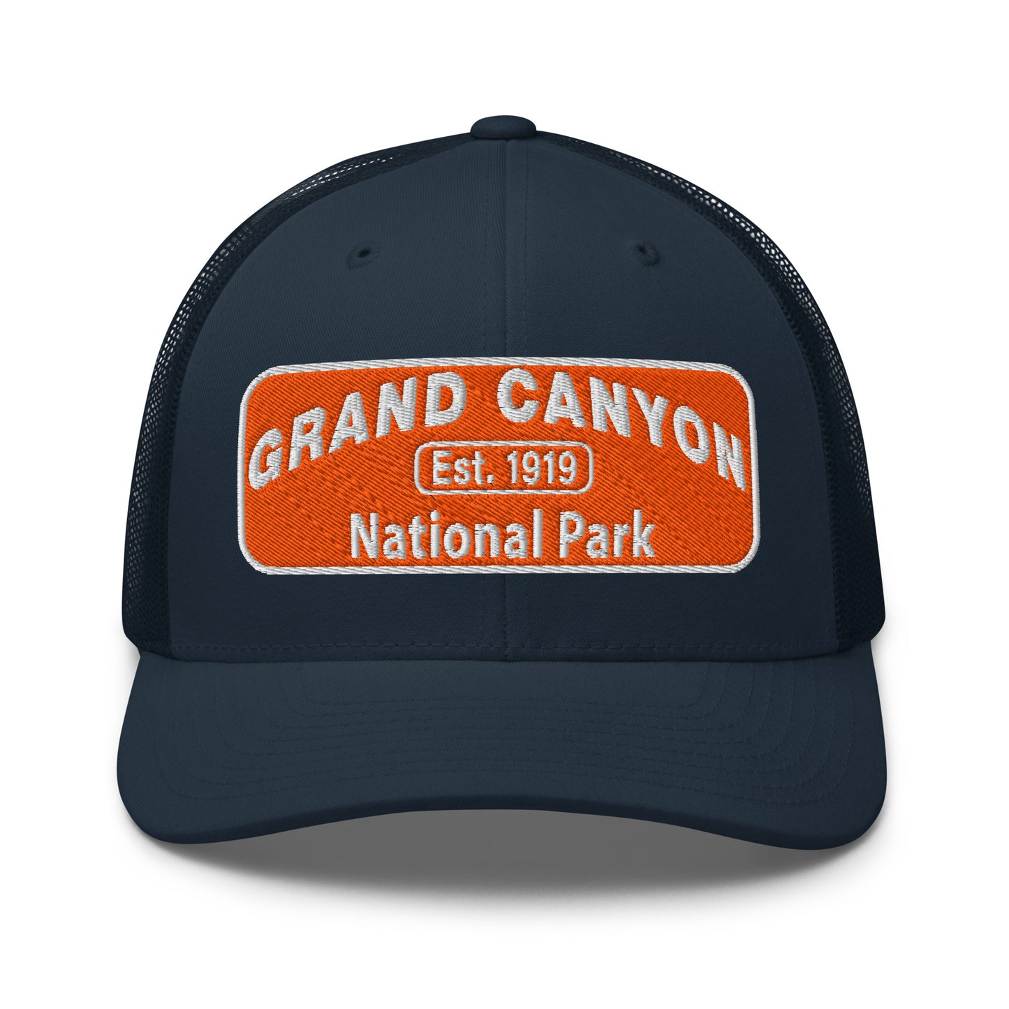 Grand Canyon National Park Logo Hat 6606 Navy Front