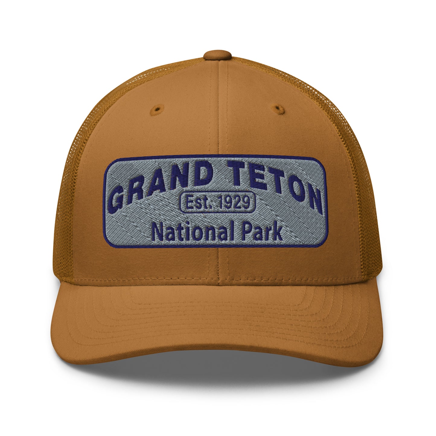 Grand Teton National Park Hat 6606 Caramel Front View