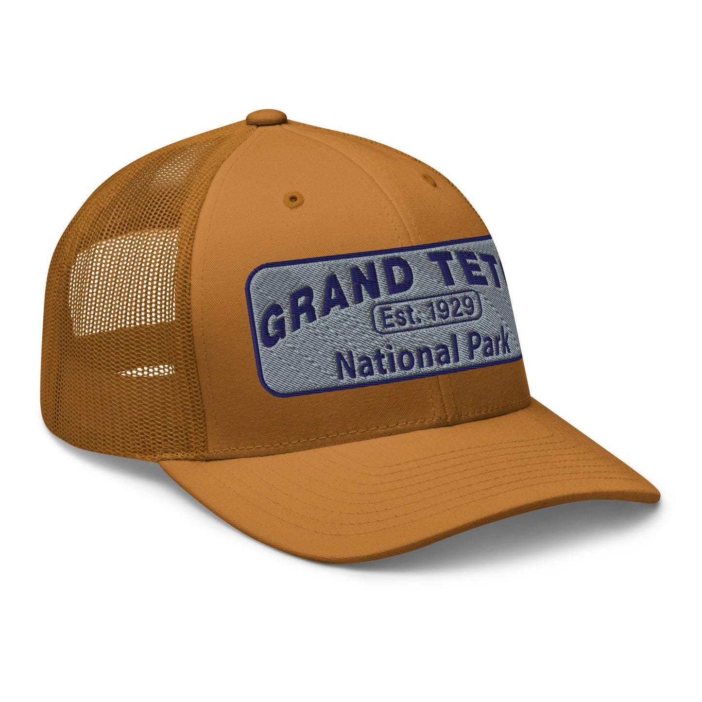 Grand Teton National Park Hat 6606 Caramel Side View