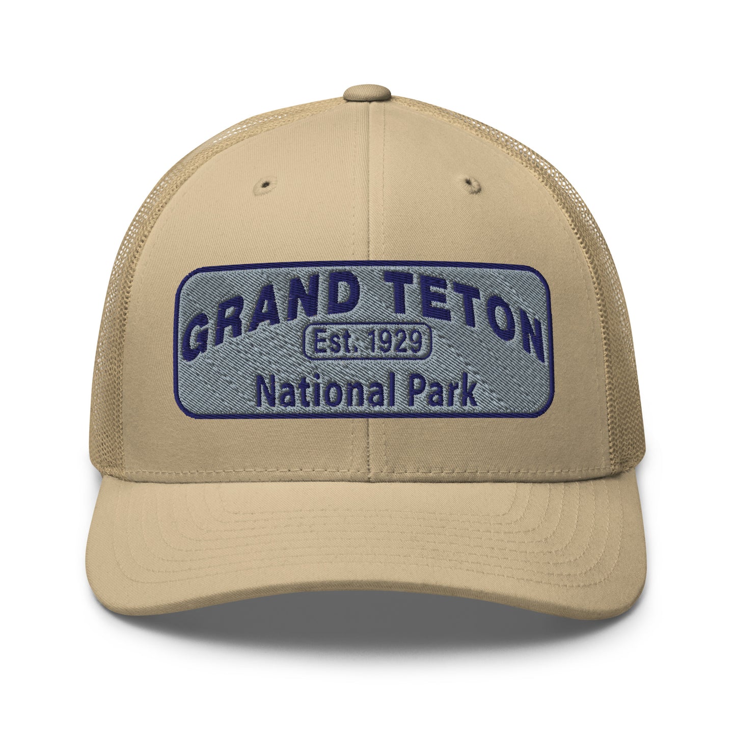 Grand Teton National Park Hat 6606 Heather Khaki Front View