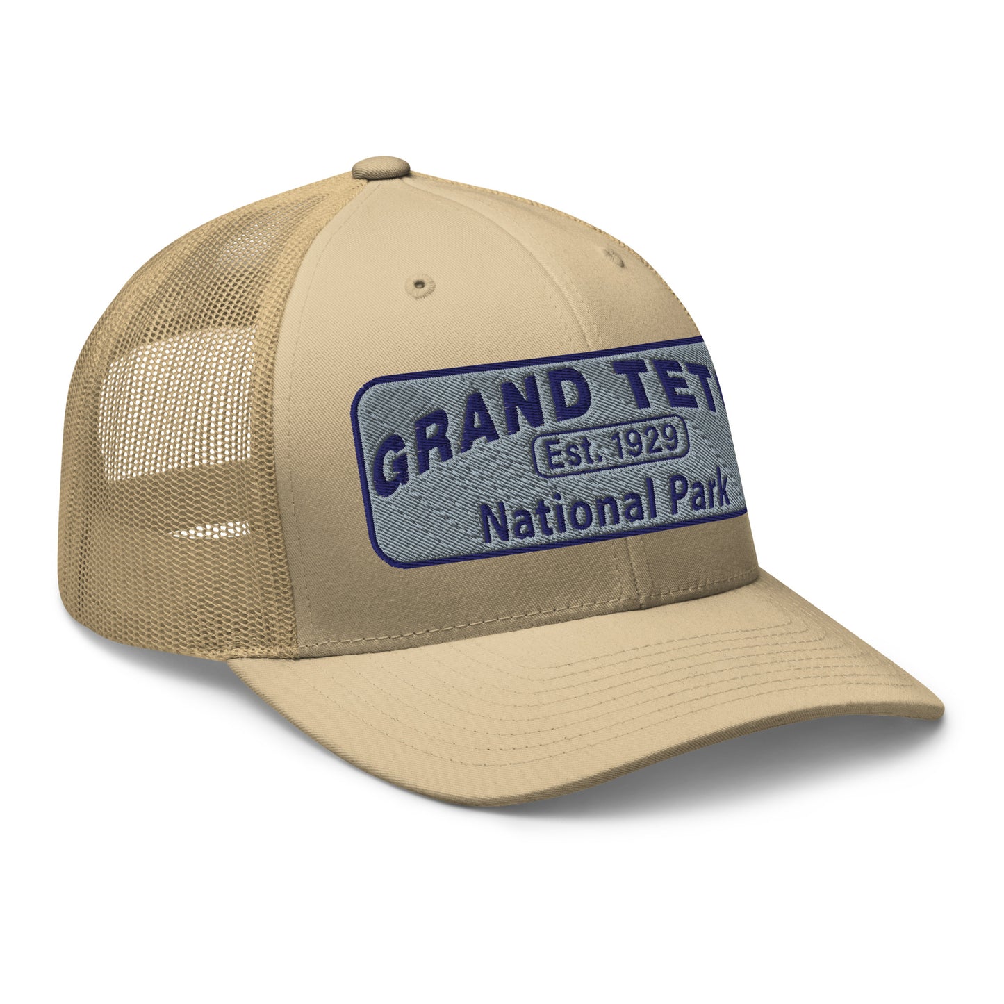Grand Teton National Park Hat 6606 Heather Khaki Side View