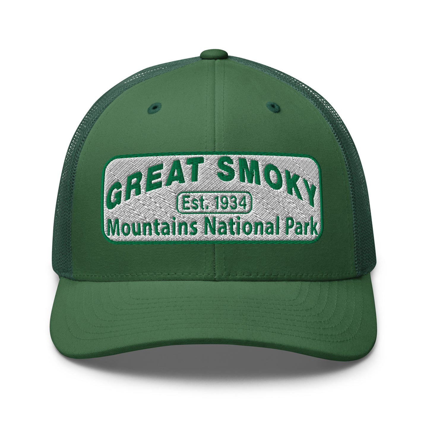 Great Smoky Mountain National Park Hat Evergreen