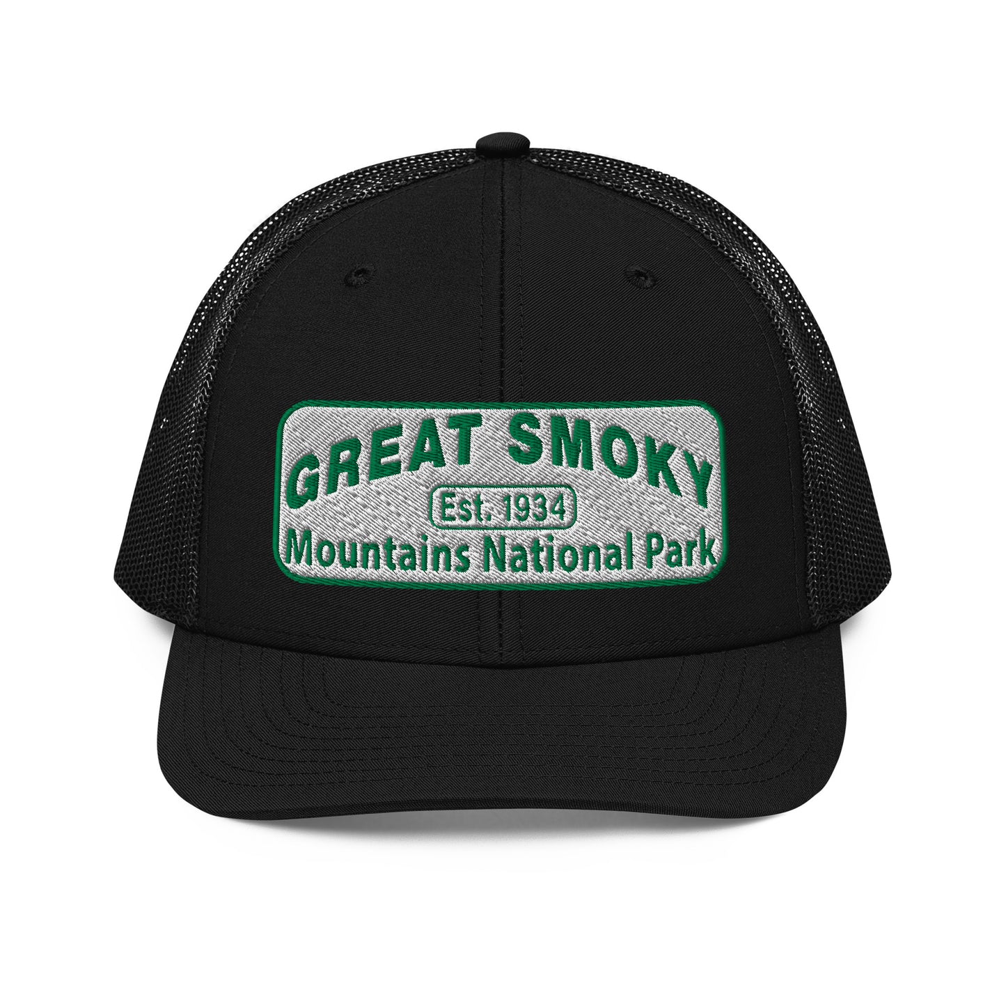 Great Smoky Mountains National Park Hat Richarson 112 Black