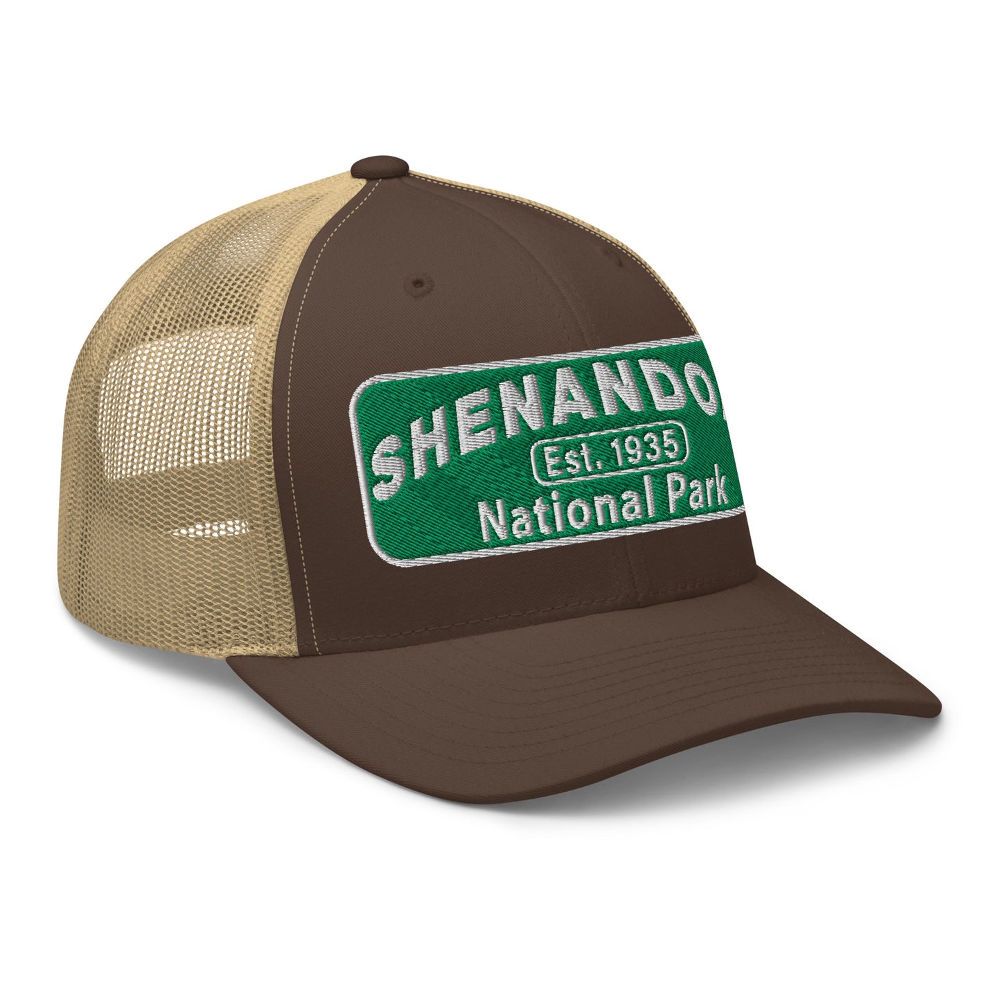 Shenandoah National Park Hat 6606 Brown Side