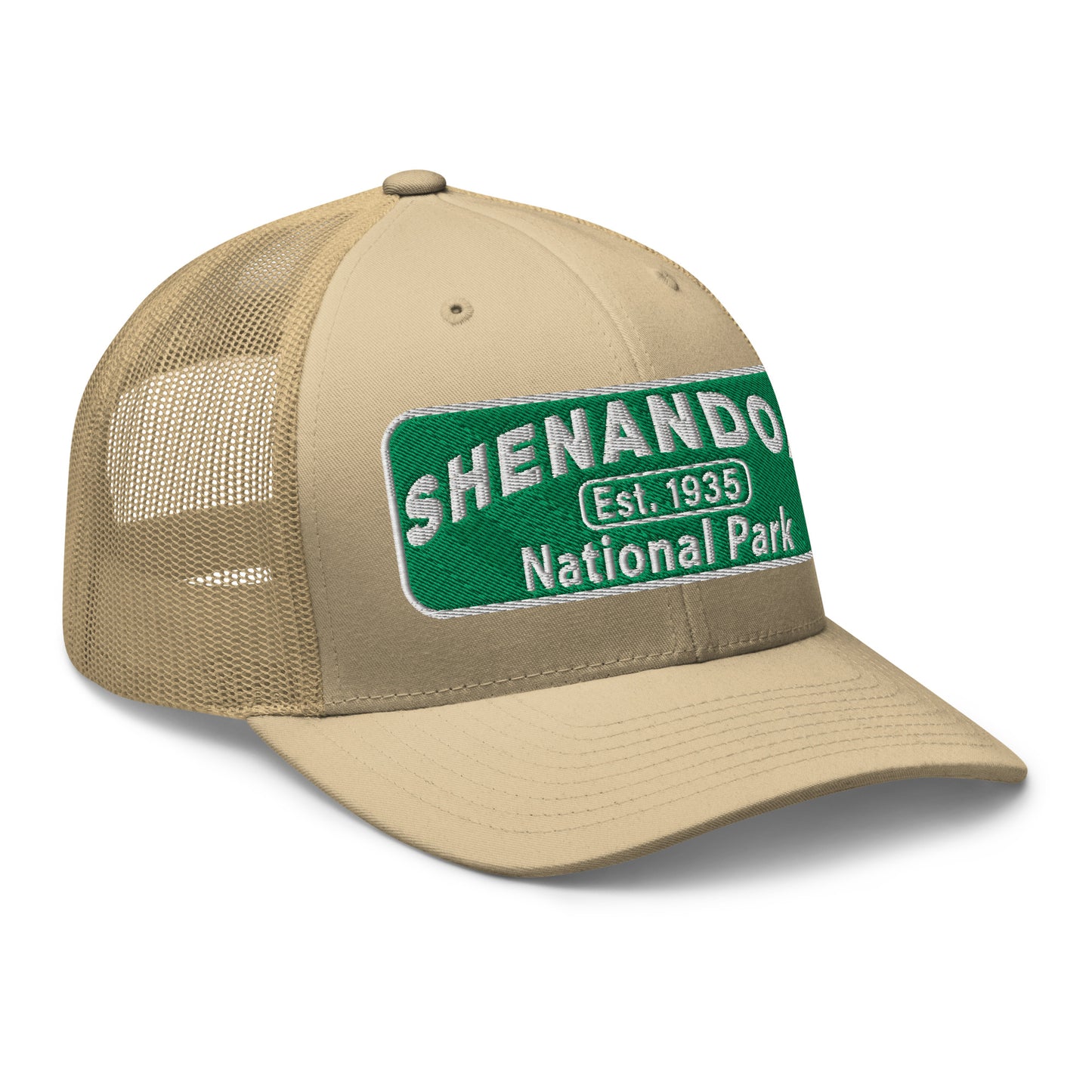 Shenandoah National Park Hat 6606 Khaki Side