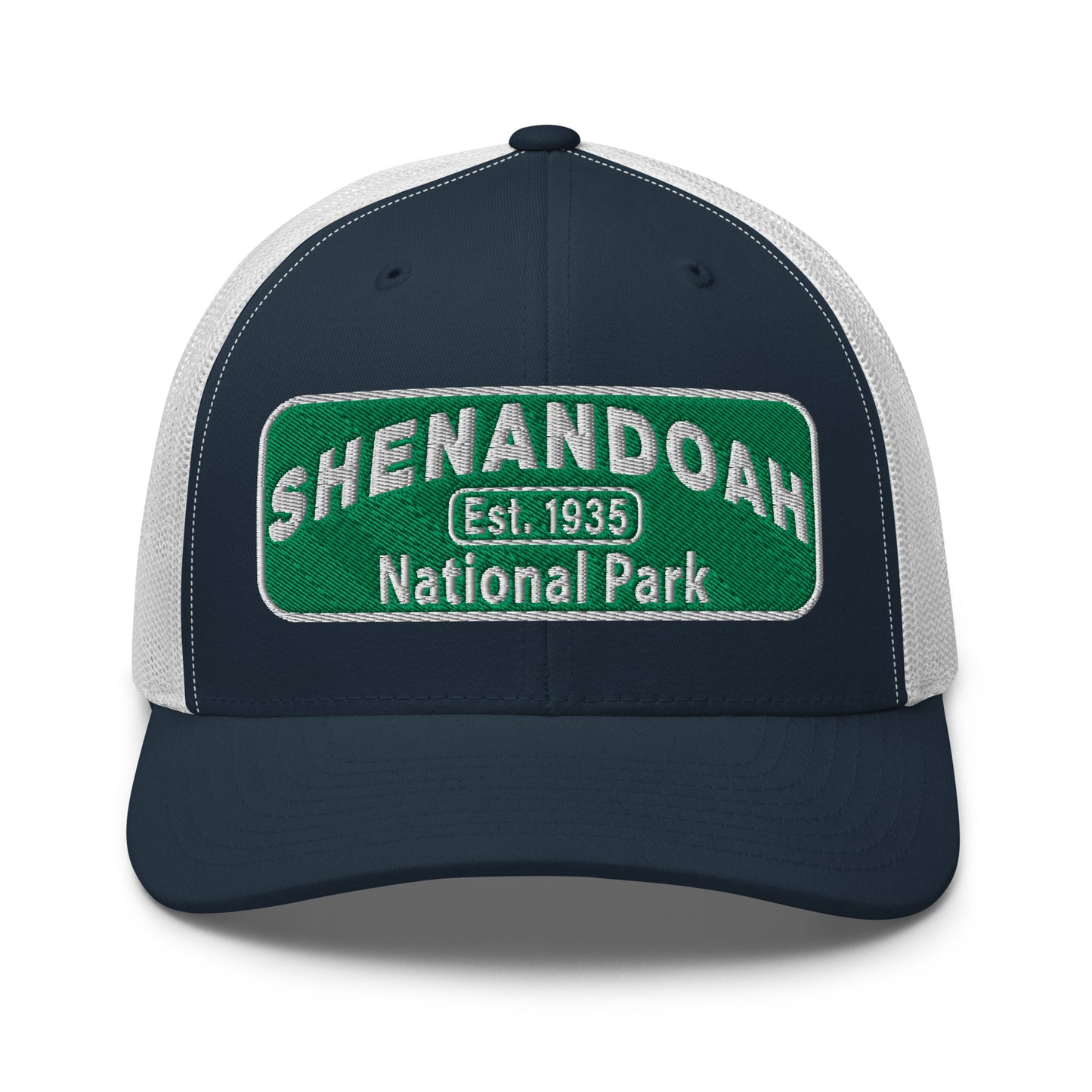 Shenandoah National Park Hat 6606 Blue/White Front