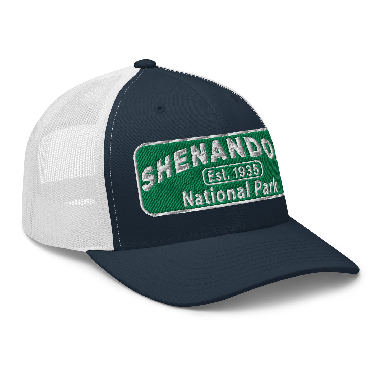 Shenandoah National Park Hat 6606 Blue/White Side