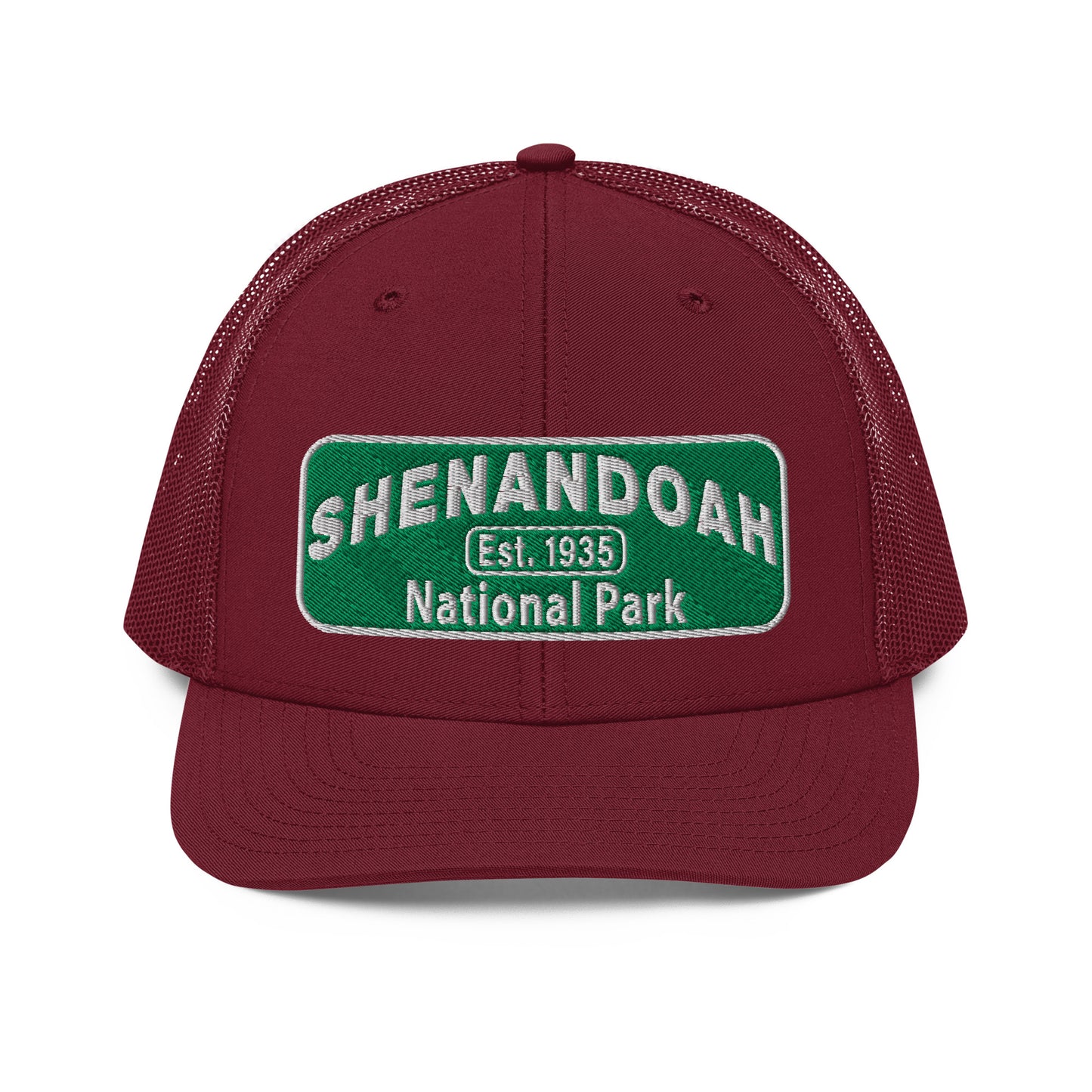 Shenandoah National Park Hat 112 Cranberry Front