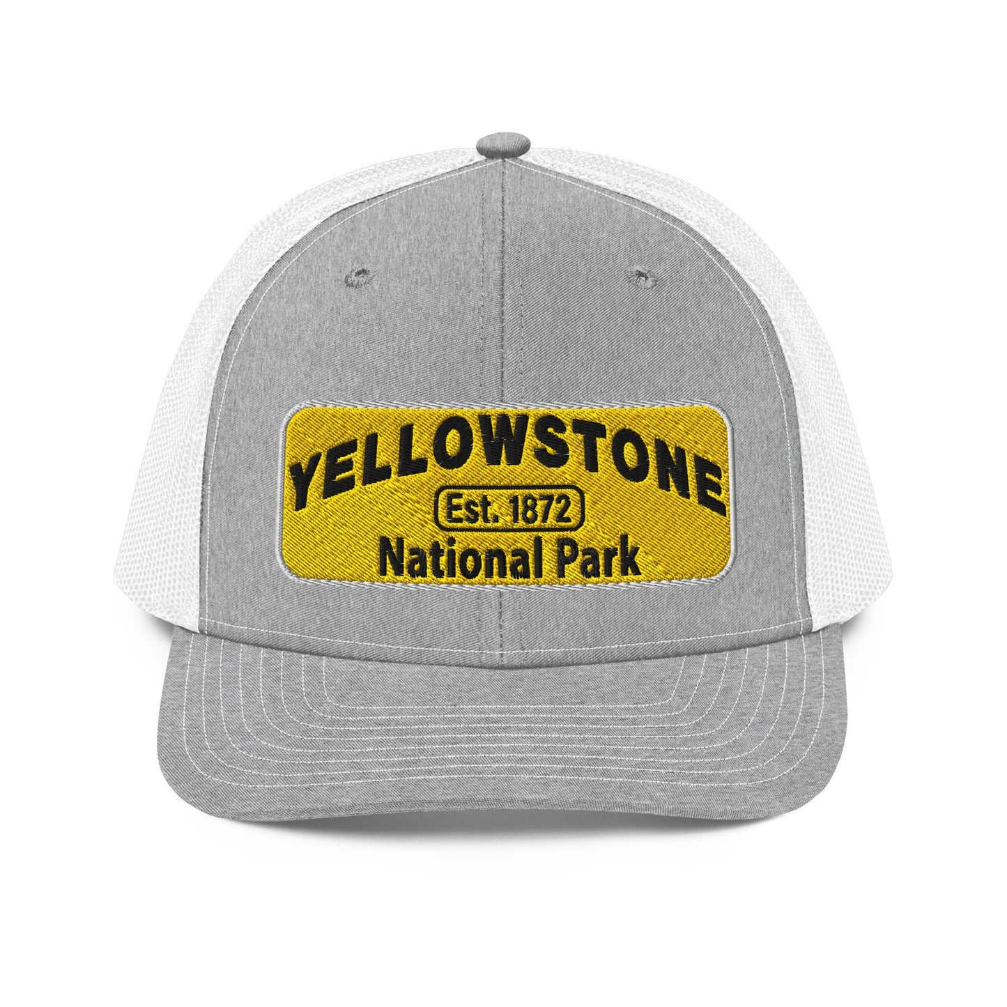 Yellowstone National Park Hat 112 Grey/White Front