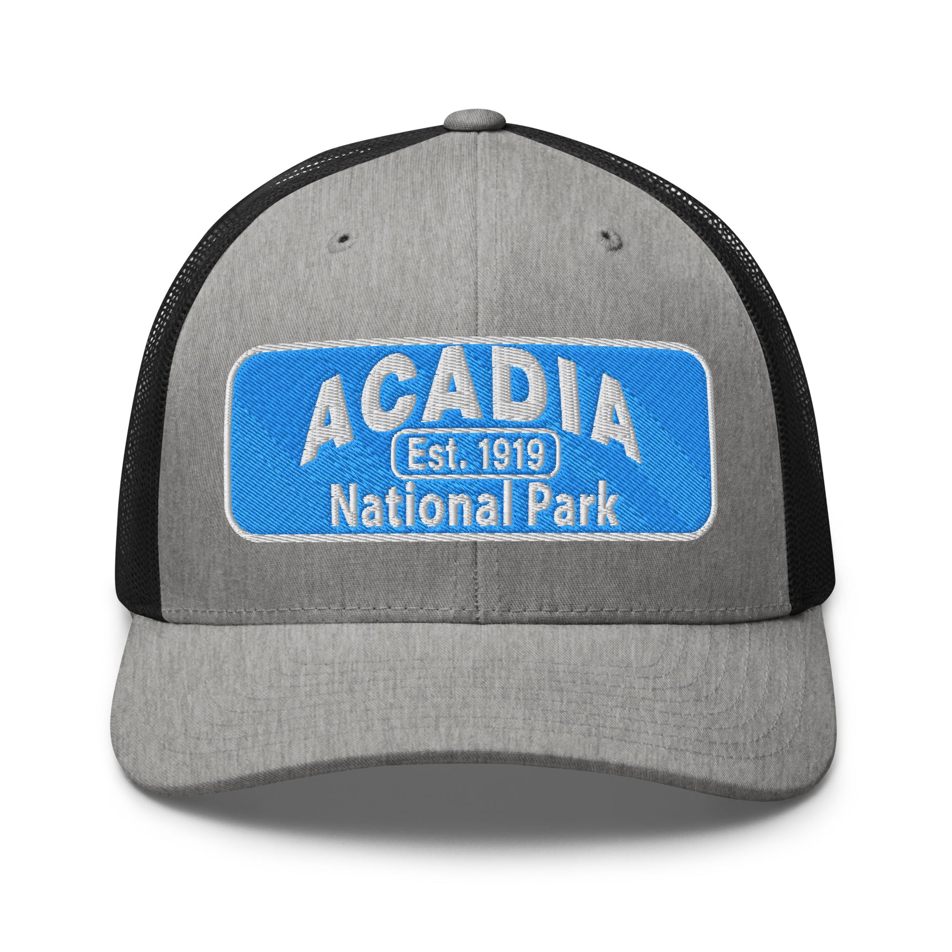 Acadia National Park Hat Grey/Black Front