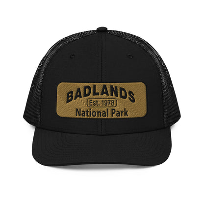 Badlands National Park Hat Black