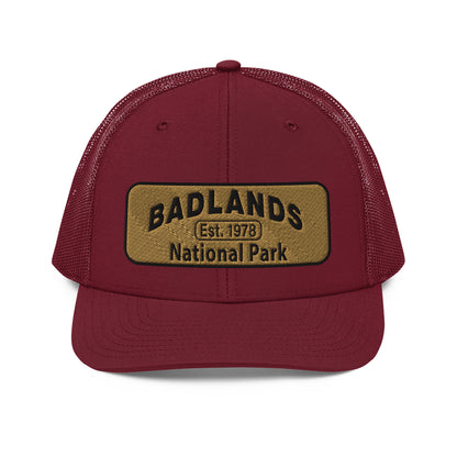Badlands National Park Hat Cranberry