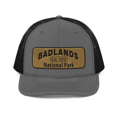 Badlands National Park Hat grey/black front