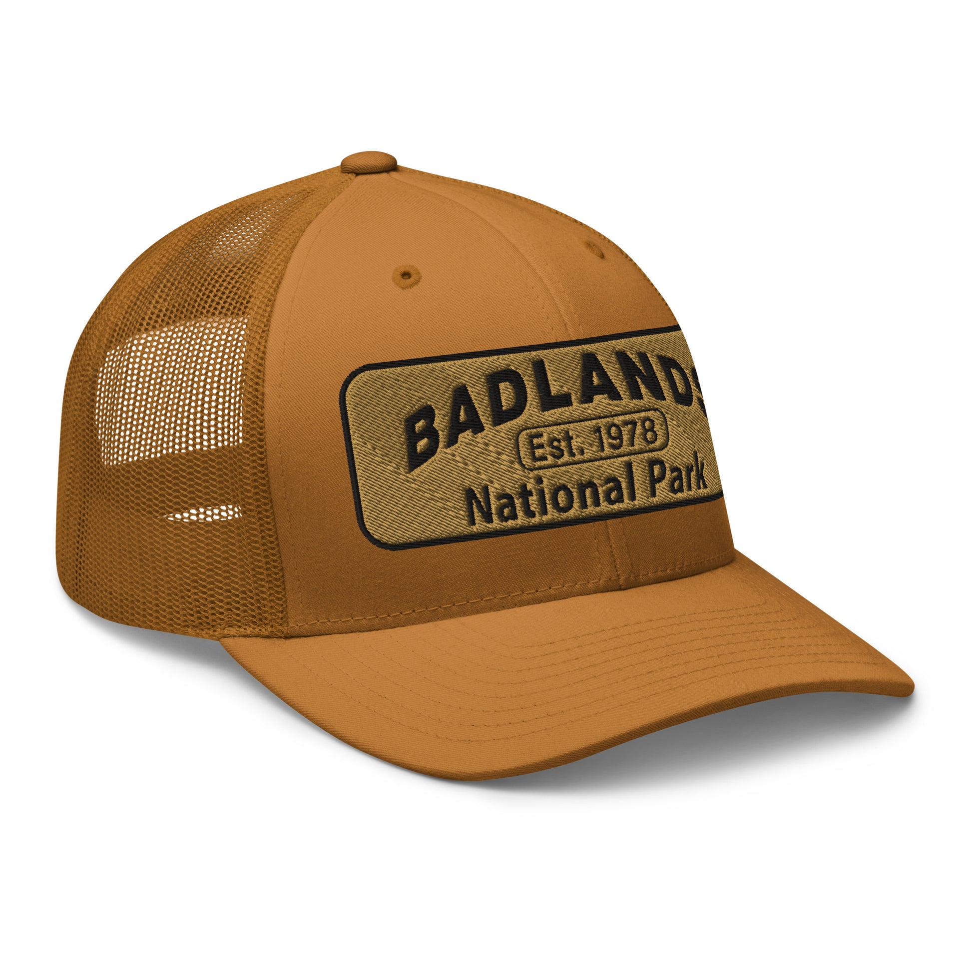Badlands National Park Hat Yupoong 6606 Caramel Side