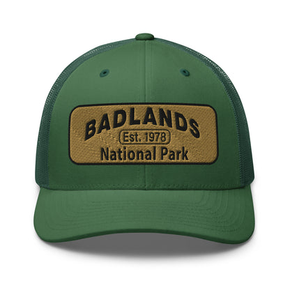 Badlands National Park Hat Yupoong 6606 Evergreen