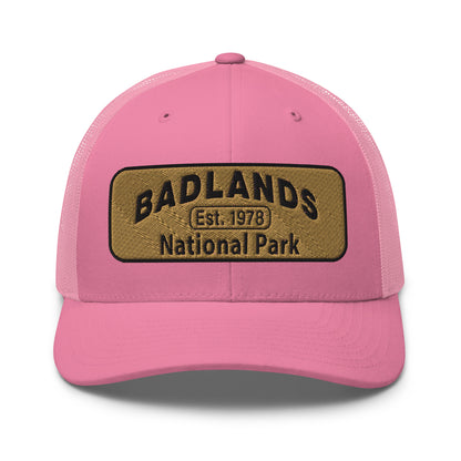 Badlands National Park Hat Yupoong 6606 Pink