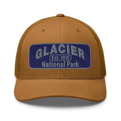 Glacier National Park Hat 6606 Caramel Front