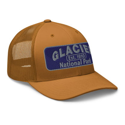 Glacier National Park Hat 6606 Caramel Side