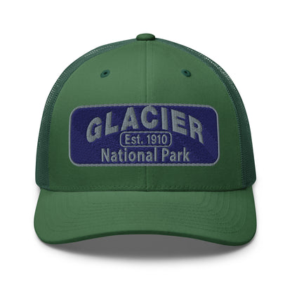 Glacier National Park Hat 6606 Evergreen Front