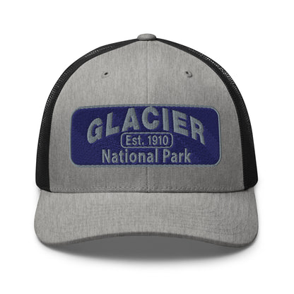 Glacier National Park Heather/Black Front