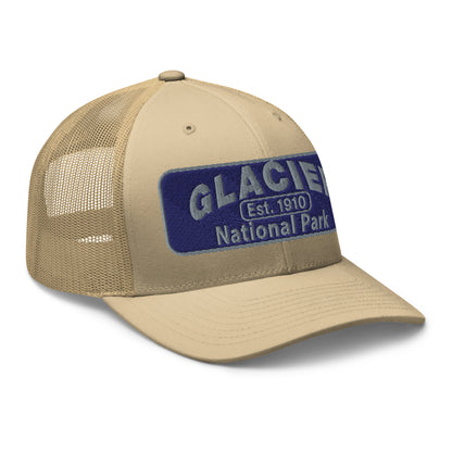 Glacier National Park Hat 6606 Khaki Side