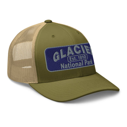 Glacier National Park Hat 6606 Moss/Khaki Side