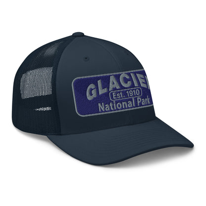 Glacier National Park Hat 112 Navy Side