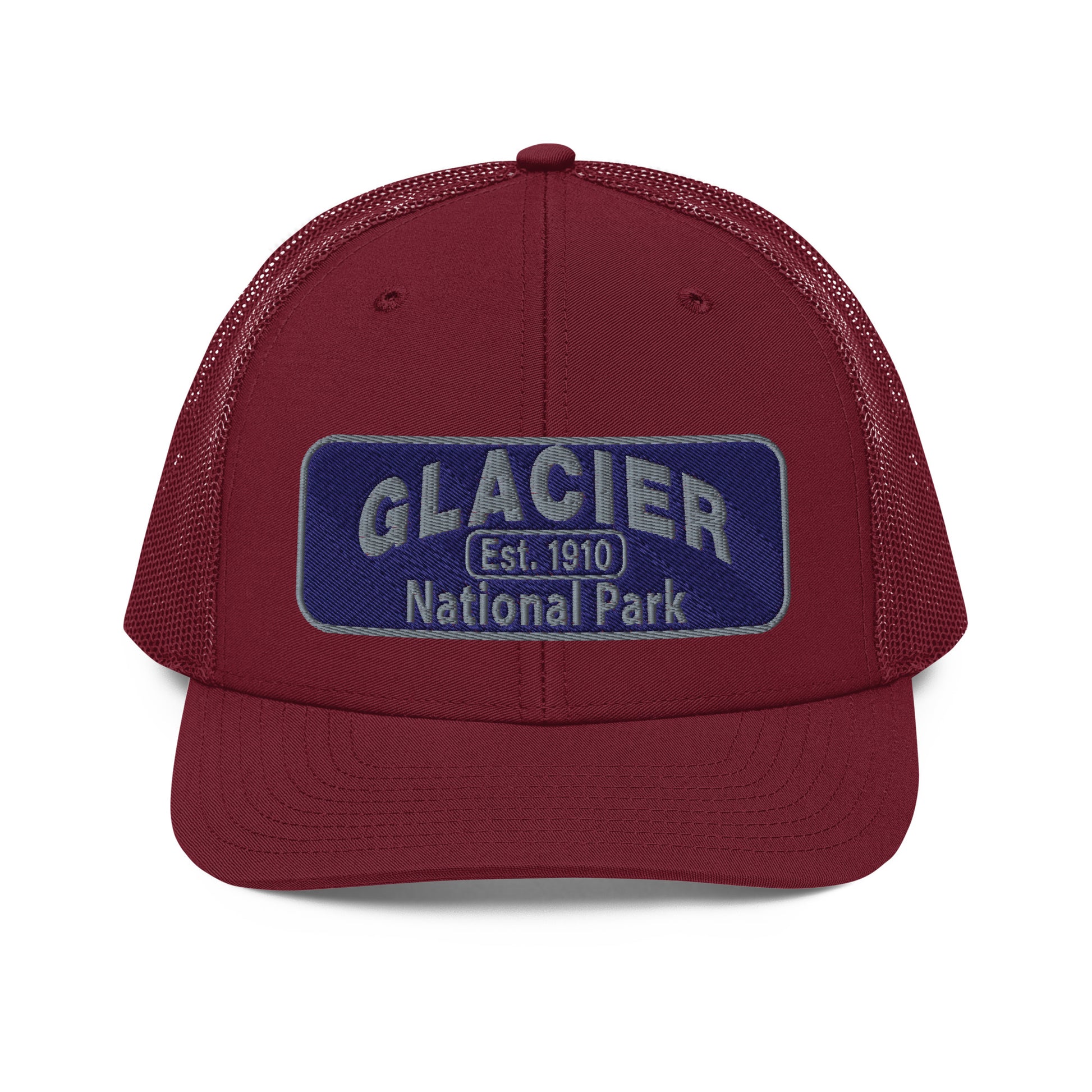 Glacier National Park Hat 112 Cardinal Front