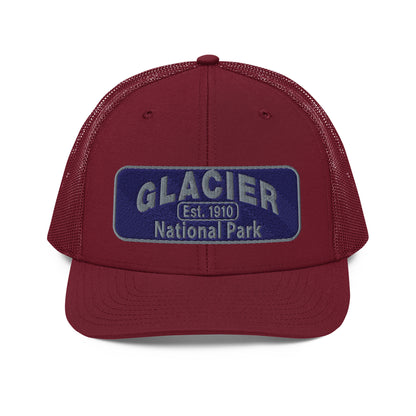 Glacier National Park Hat 112 Cardinal Front