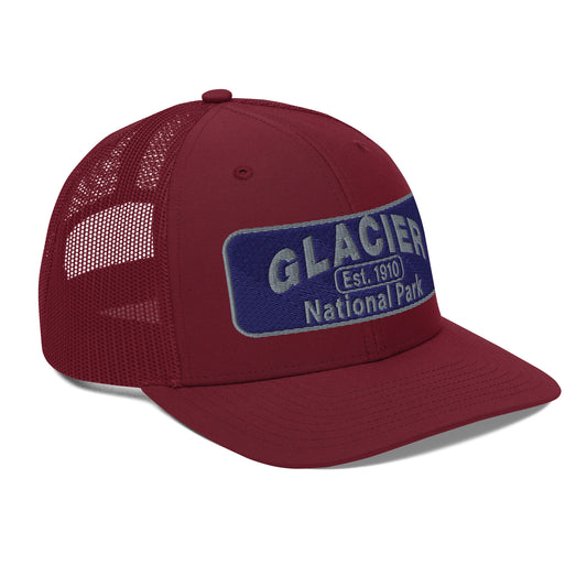 Glacier National Park Hat 112 Cardinal Side