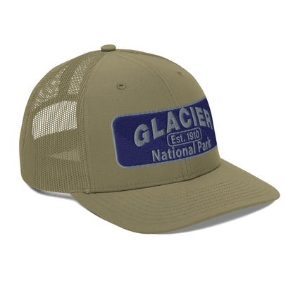 Glacier National Park Hat 112 Loden Side