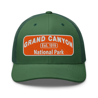 Grand Canyon National Park Hat 6606 Evergreen Front