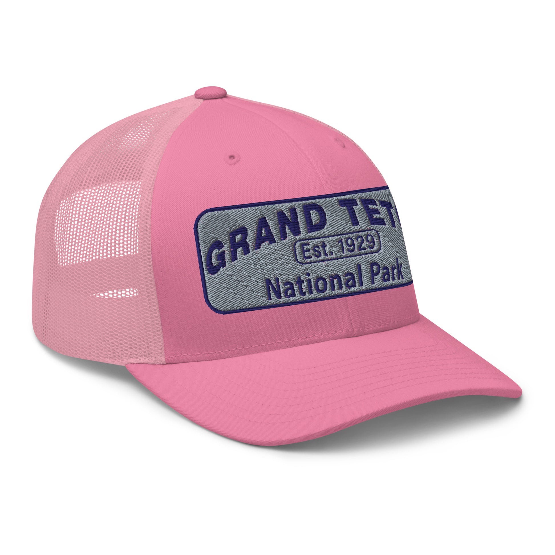 Grand Teton National Park Hat 6606 Pink Side View